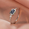 White Gold Windsor Sapphire Ring