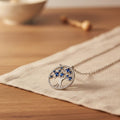 Sapphire Tree of Life Necklace