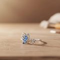 Butterfly Sapphire Ring