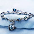 Chéri Heart Sapphire Bracelet