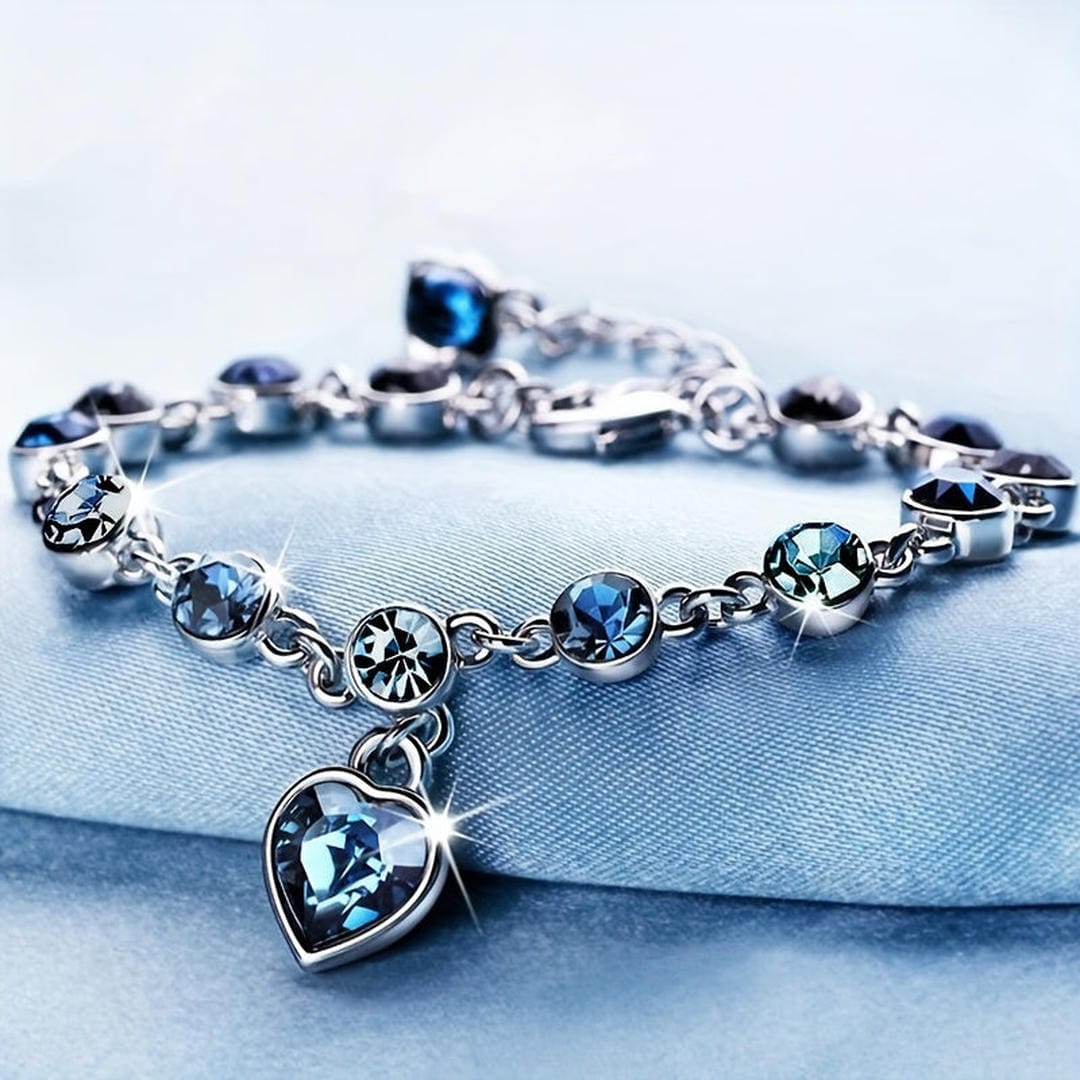 Chéri Heart Sapphire Bracelet