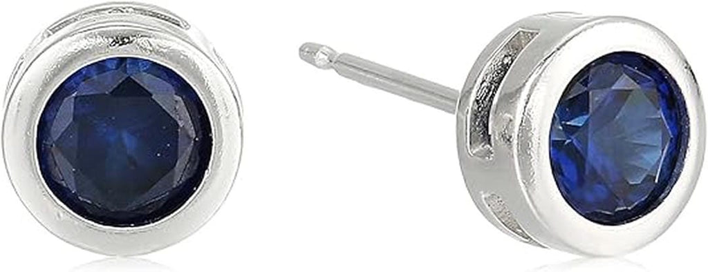 Sapphire Stud BezelEarrings