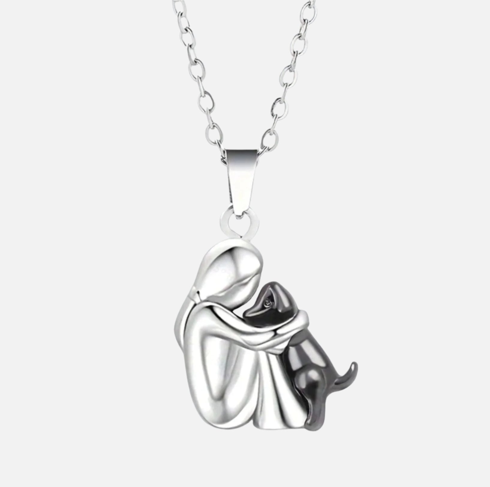 Susan Jewelry | Dog Embrace Necklace