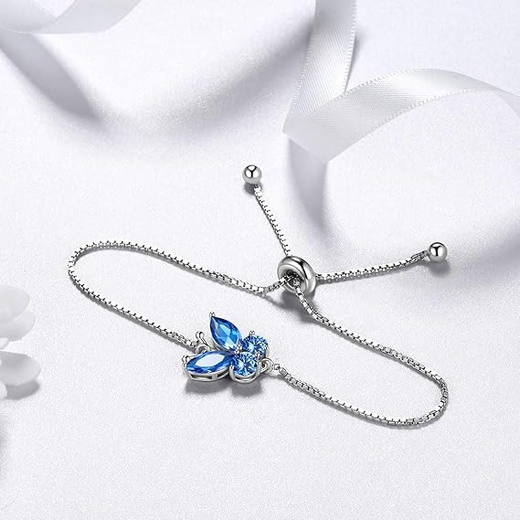 Butterfly Sapphire Bracelet