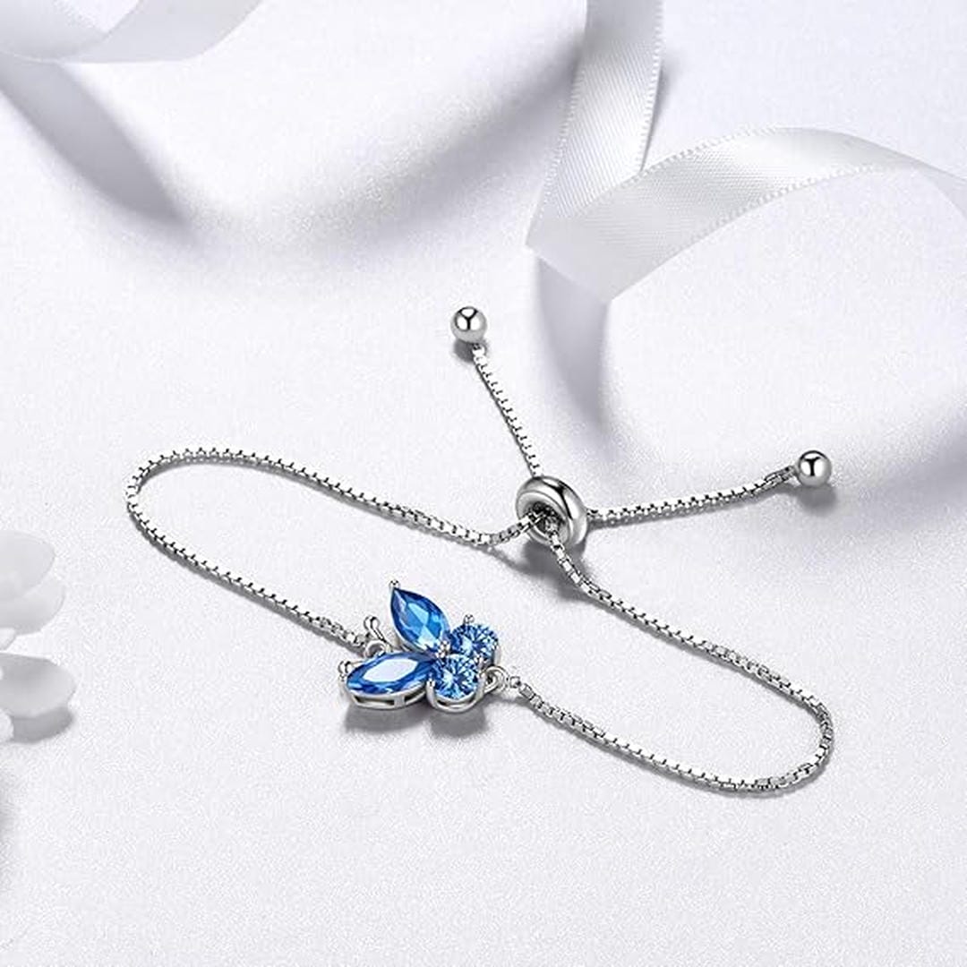Butterfly Sapphire Bracelet