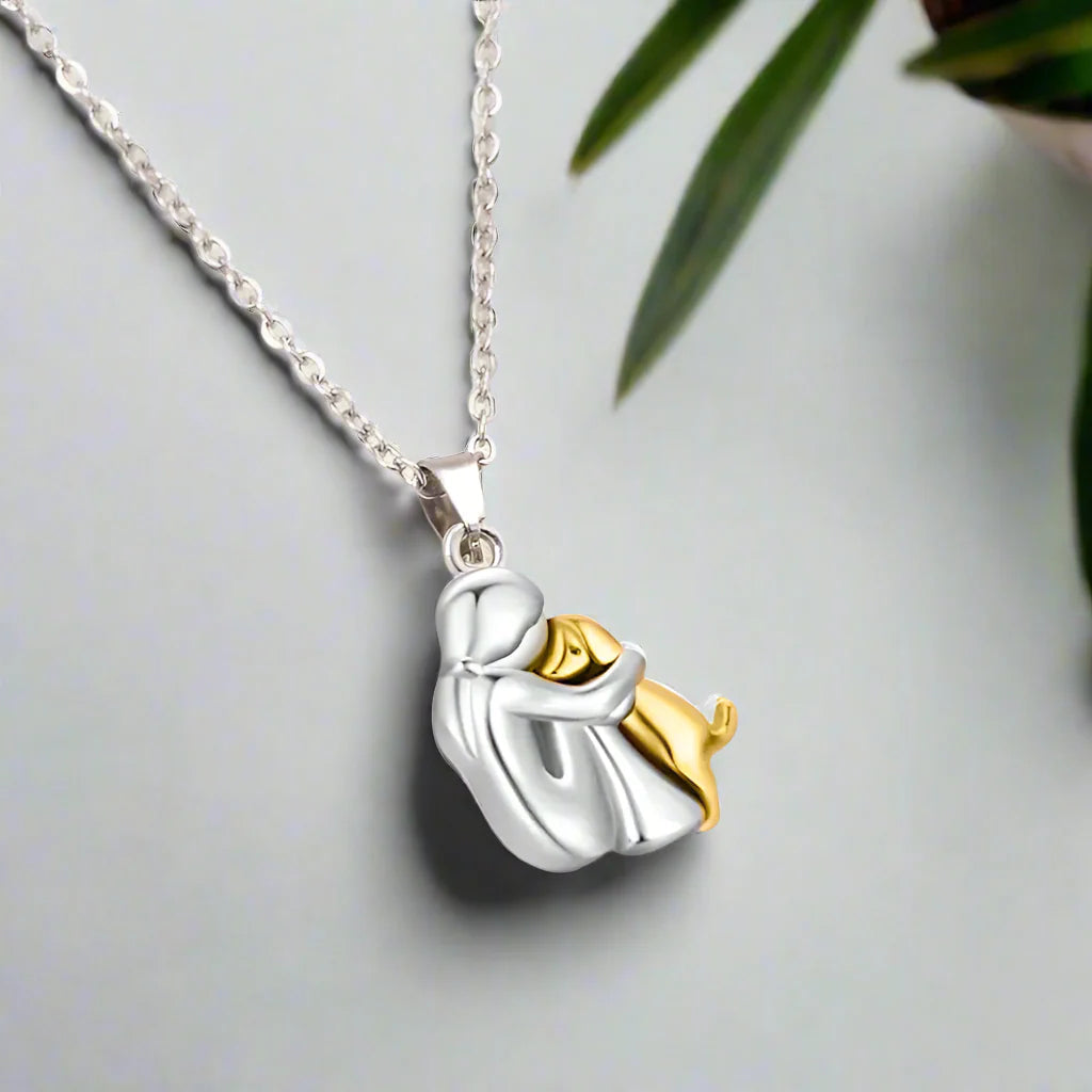 Susan Jewelry | Dog Embrace Necklace