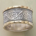 Amelia | Vintage Golden & Silver Ring