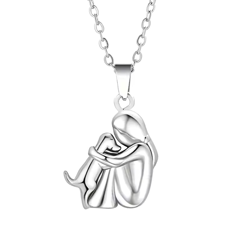 Susan Jewelry | Dog Embrace Necklace