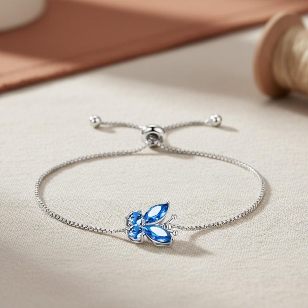 Butterfly Sapphire Bracelet