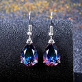 Rainbow Sapphire Elegance Earrings