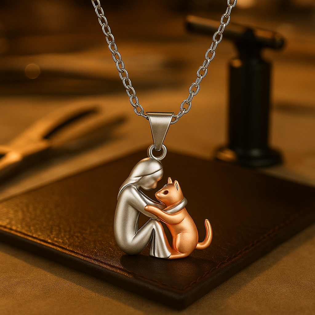 Susan Jewelry | Cat Embrace Necklace